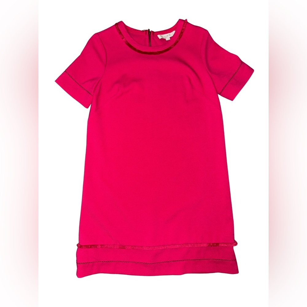 Loft Hot Pink Business Dress